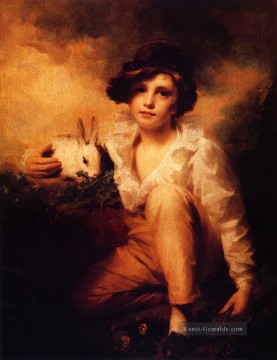  maler - Junge und Hase Scottish Porträt Maler Henry Raeburn